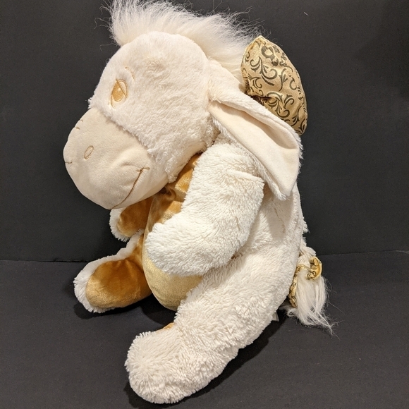DISNEY Store cream & gold Eeyore plush 18” - Picture 2 of 13